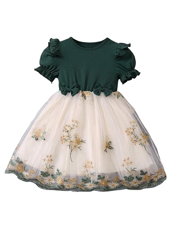 TAGAS Girls' Princess Dress | Girl Dress |Dresses birthdaydress for Babygirls | - Image 4